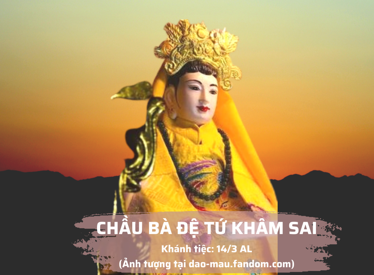 Các nơi thờ chính Chầu Đệ Tứ